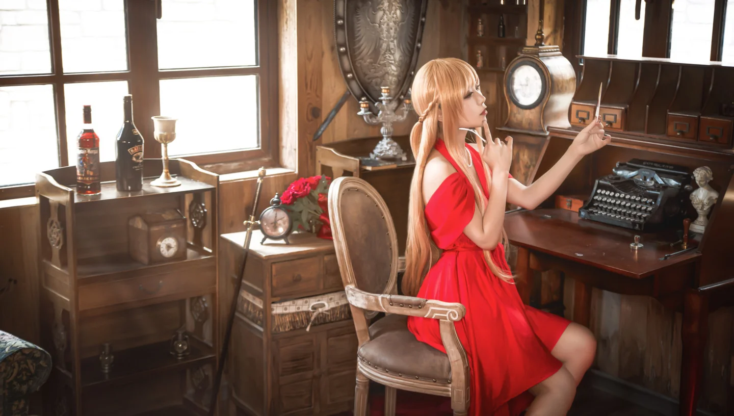 切切celia - 刀剑神域·亚丝娜 礼服 [28P-534MB] tg@simisebaisi 【丝足阁】019.webp